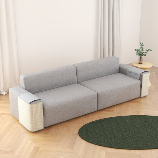 Sisal Kratzmatte Kratzschutz Kratzteppich Abdeckung für Sofa Couch  Rechts