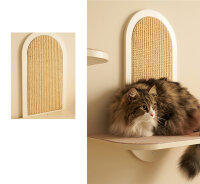 CatS Design Kletterwand große Katzen stabil Wandliege "Scratchtopia" RL