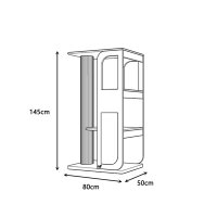 CatS Design Kratzbaum Katzenspielturm Nordre RL-K